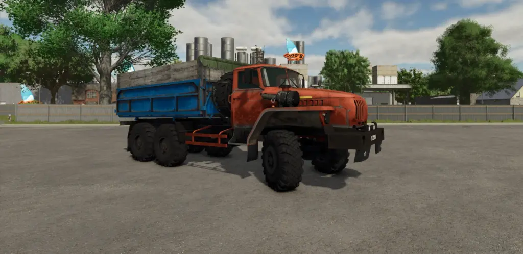 Ural 4320 and trailer3