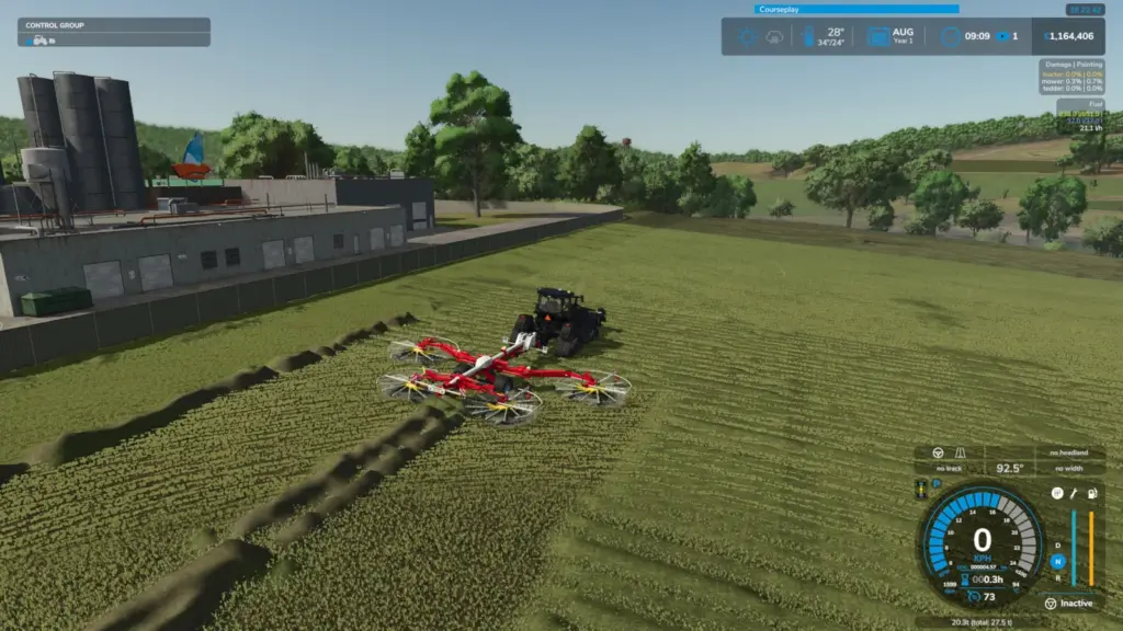Windrower Tedders v1.0
