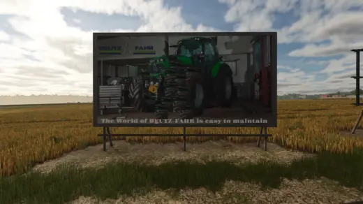 Billboard Deutz-Fahr V1.0