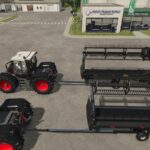FD250 With Integrated Cutterbar Wagon And Longer Drawbar2