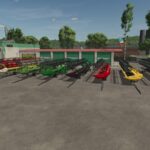 FD250 With Integrated Cutterbar Wagon And Longer Drawbar3