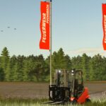 Fire brigade forklift