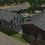 Half-Timbered Farm Buildings
