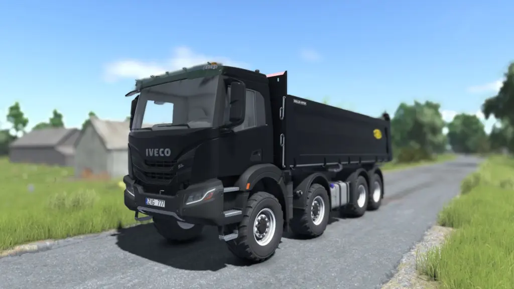 Iveco X-Way 8X8 Meiller Kipper v1.02