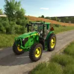 John Deere 6R (145-185) Mid-Sized Frame Utility Tractor v1.0