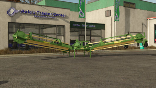 Krone Front Windrower