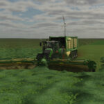 Krone Front Windrower3