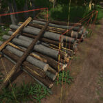 Log Piling Area With Invisible Wall2