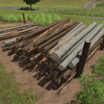 Log Piling Area With Invisible Wall5