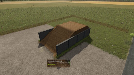 Manure area for animal stables V1.0