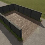 Manure area for animal stables V1.02