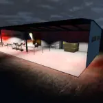 Modern Metal Sheep Barn v1.04