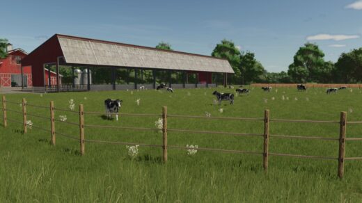 Pack With Modified Rearing Barns
