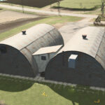 Reinforced Quonset Sheds For Rootcrops & Woodchips