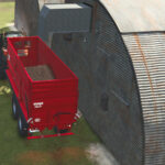 Reinforced Quonset Sheds For Rootcrops & Woodchips