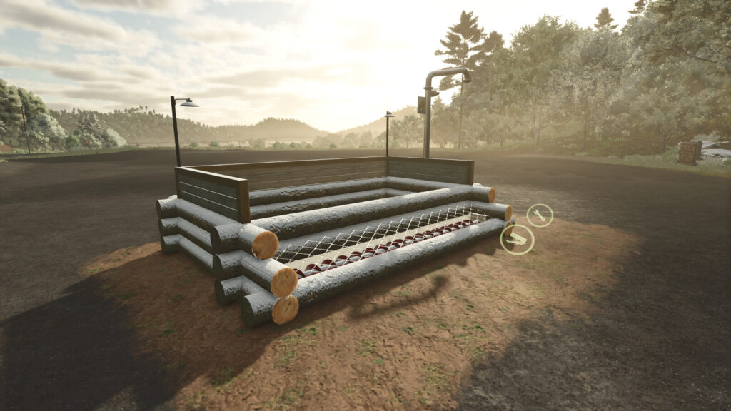 TMR Wooden Mixing Station