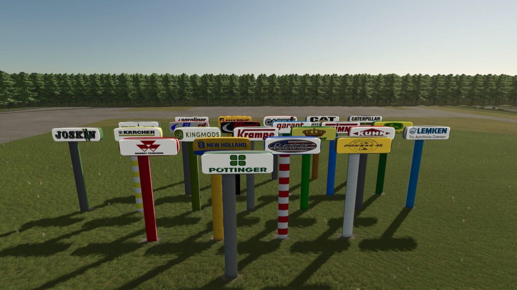 Various signs pack