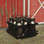 Milk/Water Transport On 3 Point Support Platform V1.0