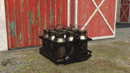 Milk/Water Transport On 3 Point Support Platform V1.0