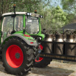 Milk/Water Transport On 3 Point Support Platform V1.0
