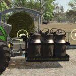 Milk/Water Transport On 3 Point Support Platform V1.0