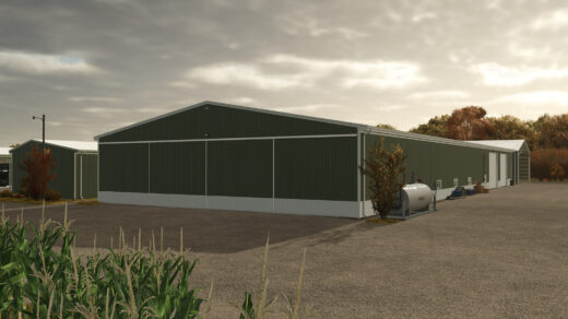 100x240 Post Frame Cold Storage Pack