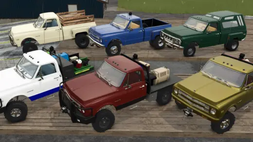 1970 Chevrolet K20 4x4 (Short Wheel Base) V1.0