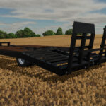 Agricultural Flatbed Trailer 10M6