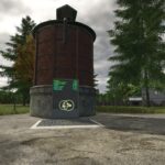 Brick fermentation silo