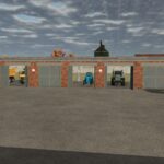 Brick garage x83