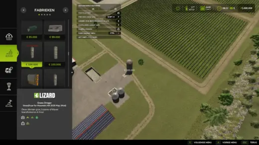 Grassdryer for Mountain Hill 2025 Map v1.0