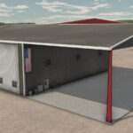 Large Drive Thru Shed