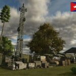 Military communications antenna