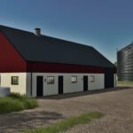 Old Swedish Cow Barn
