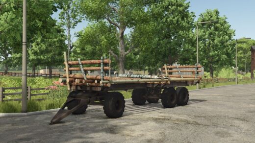 PTS bale trailer