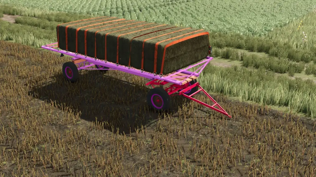 Romanian bale trailer pink v1.0