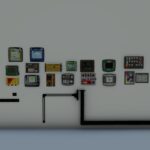 Set of terminals, GPS and supports V1.0