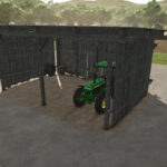 Small Old Wooden Shed