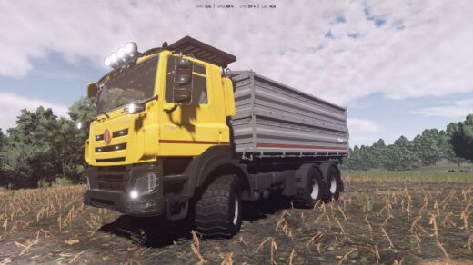 Tatra Phoenix Agro 6x6 with Fliegl tipper