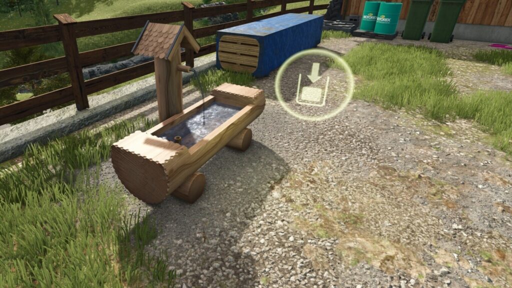 Wooden Fountain