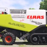 Claas Demo Tour France Sticker (Prefab) V1.0