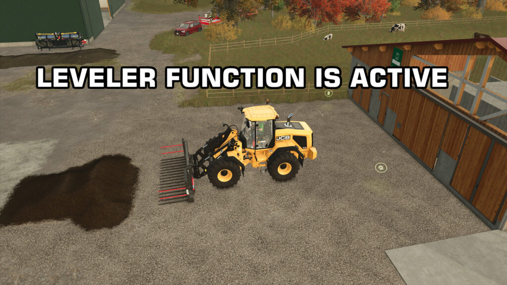 Deactivatable Leveler Function For Shovels