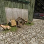 Dog House With Decoration2