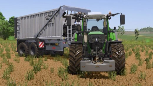 Fendt weight 1250kg with stroboscopes