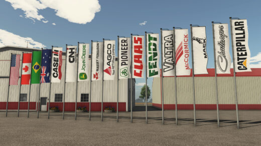 Flag On Pole