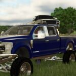Ford F250 AnyLevel Blue3
