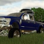 Ford F250 AnyLevel Blue4