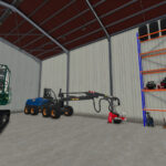 Forestry Machinery Hall With Workshop5