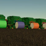 John Deere 7760/CP690 Roller Pickers V1.0