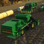 John Deere 7760/CP690 Roller Pickers V1.0